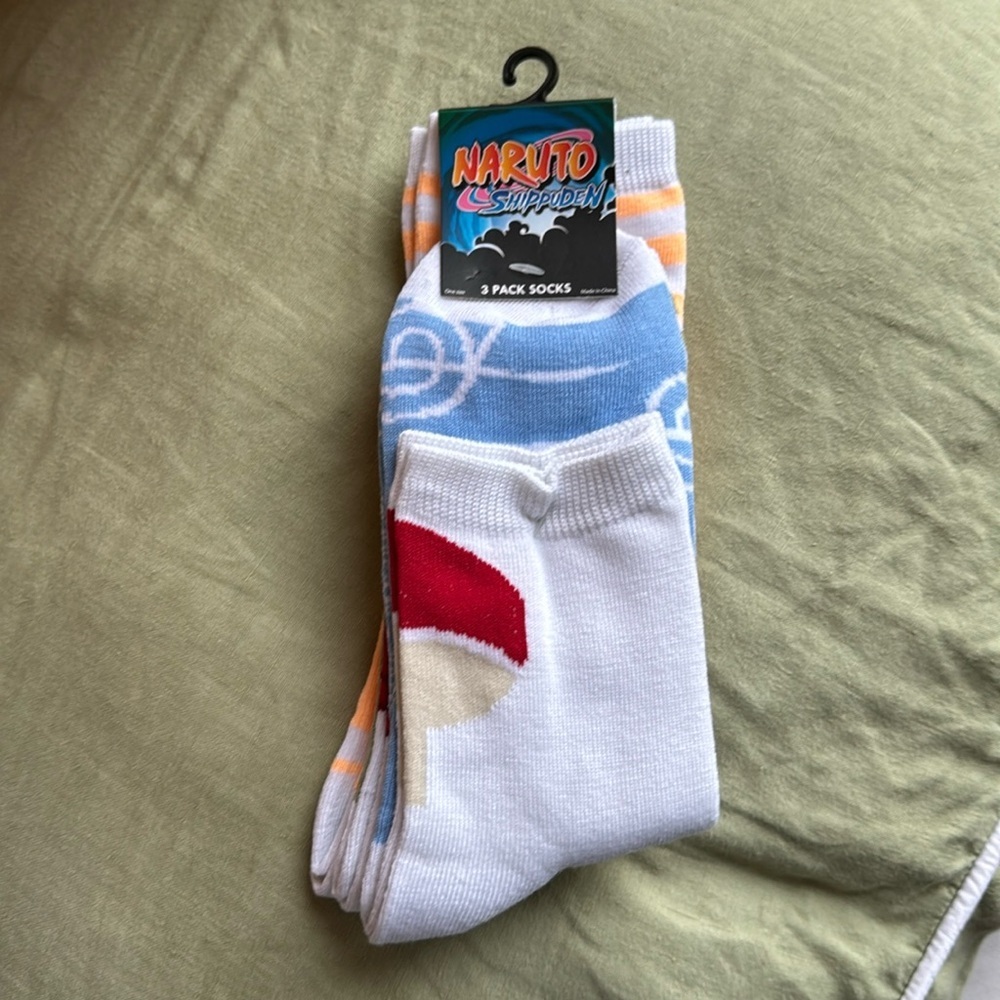 Ripple Junction Naruto Shippuden 3 Pack of Socks